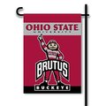 Bsi Products Ohio State Buckeyes Garden Flag Brutus New UPC 1588983355